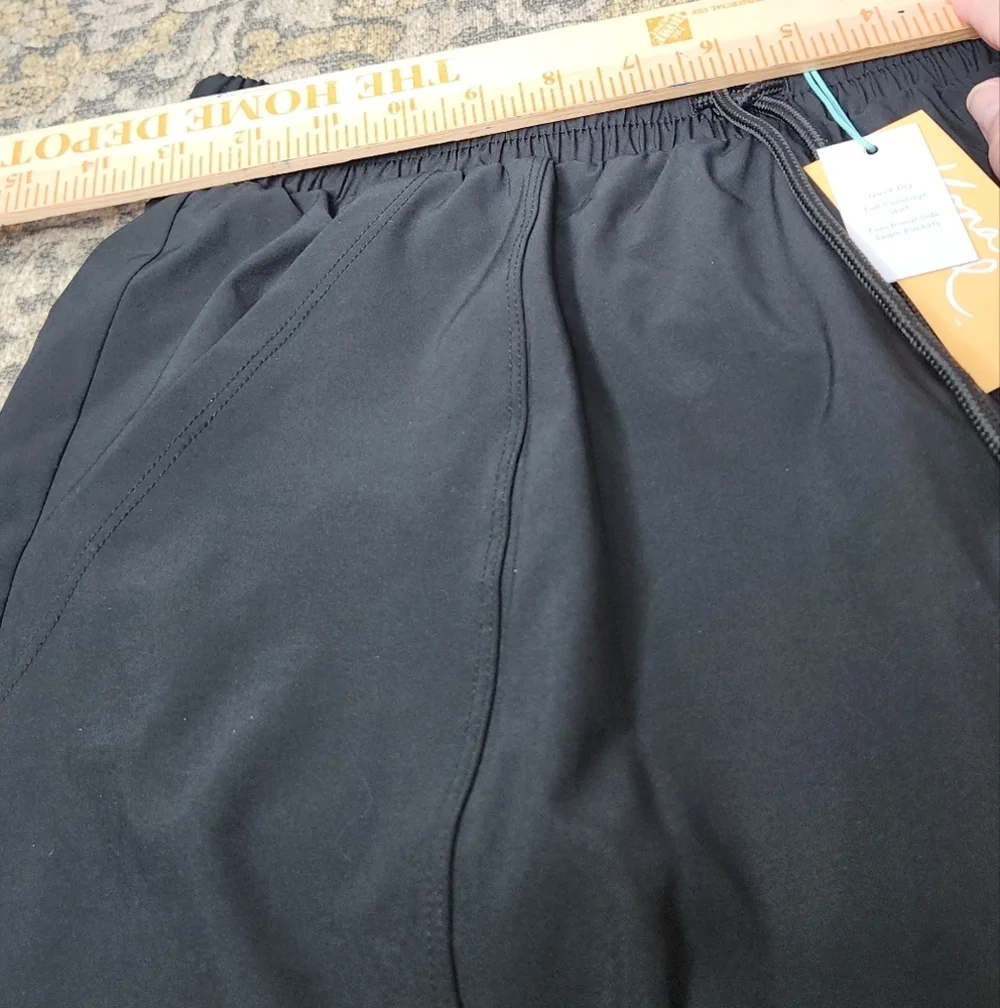 Women's Quick Dry Board Skirt with Pockets - Kona Sol Black S - Picture 7 of 13